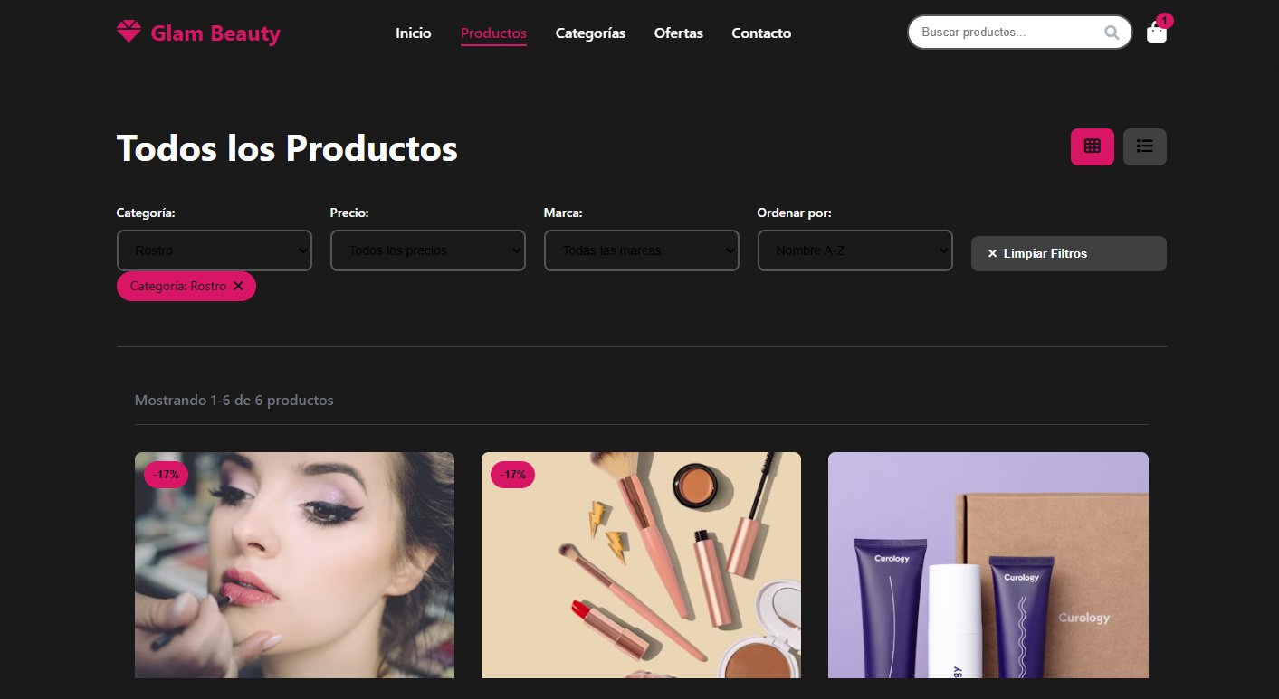 E-commerce React App
